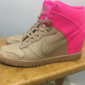 Nike Dunk Sky HI Vachetta Tan&Pink Limited Edition